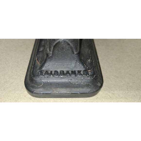 1890 Fairbanks Iron and Brass Postal Scale - 14x7x6.25 - Picture 5 of 8